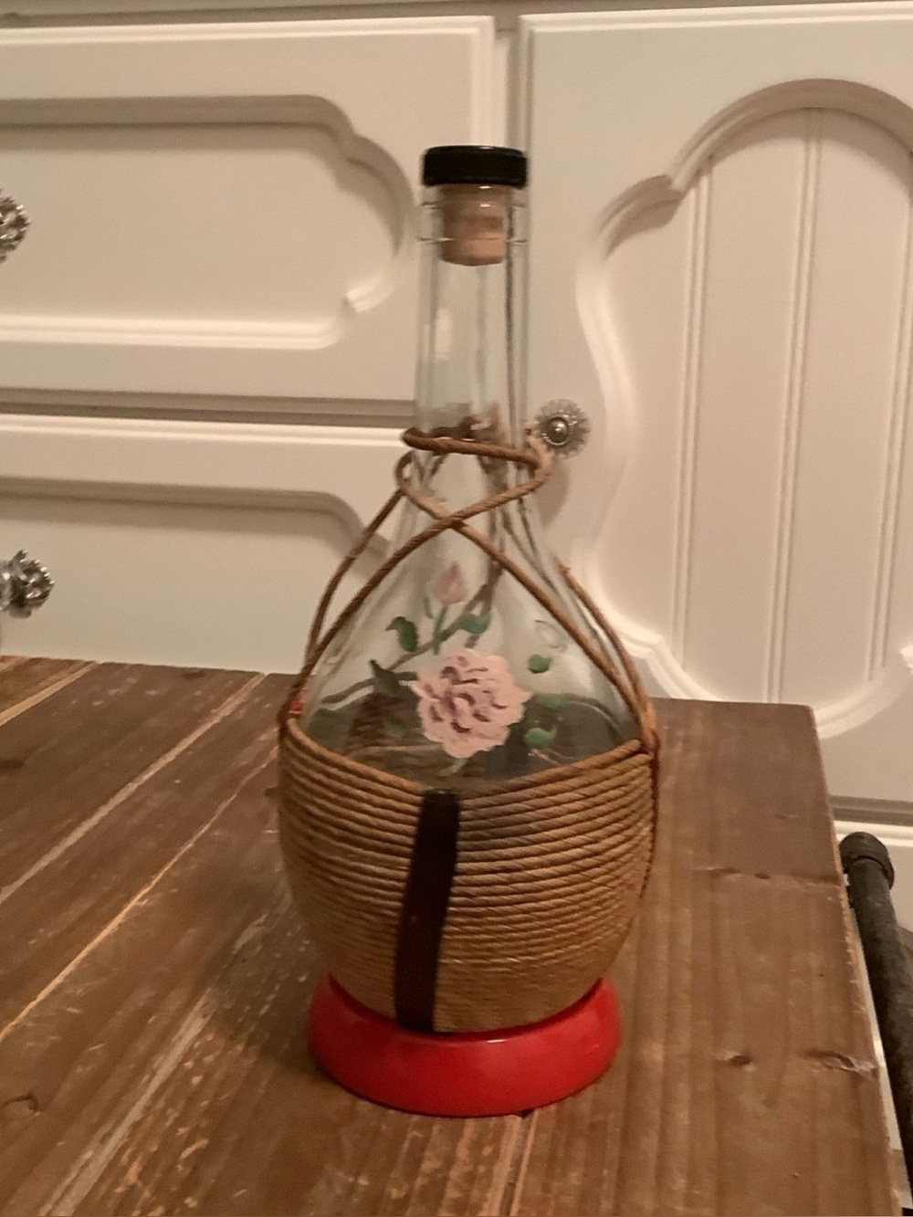Vintage Tipo wine bottle
